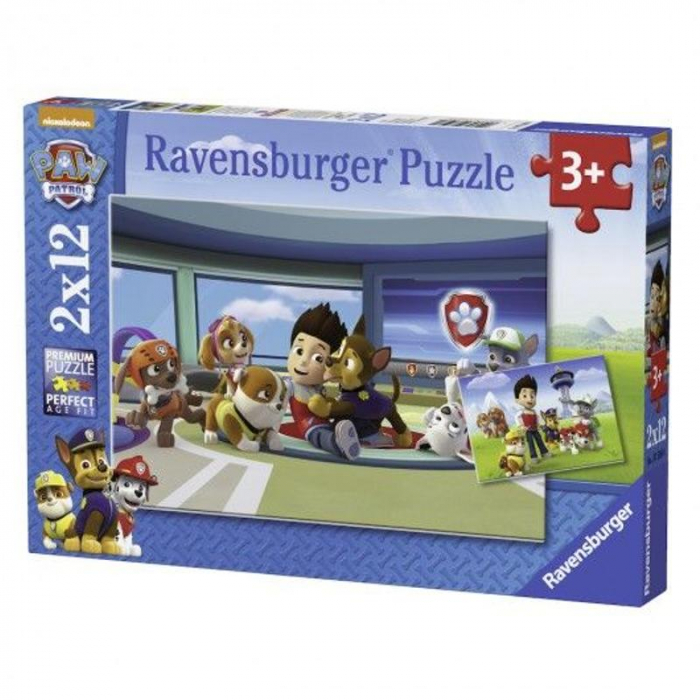 Puzzle Ravensburger - Patrula Catelusilor: Ryder Prietenii