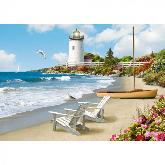 Puzzle Ravensburger Plaja, 300 Piese [2]