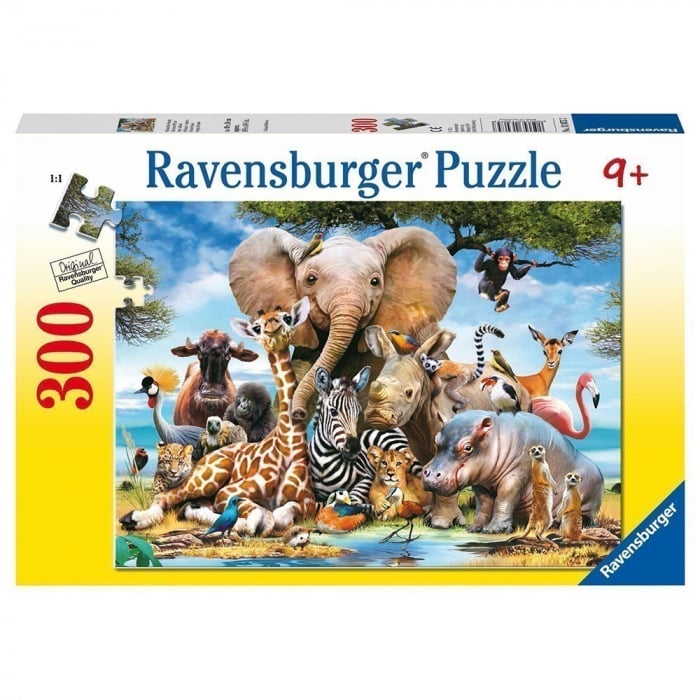 Puzzle Ravensburger - Prietenii Africani