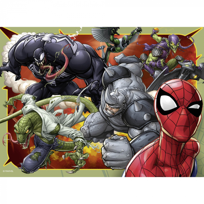 Puzzle Ravensburger Spider-Man, 12/16/20/24 Piese [5]