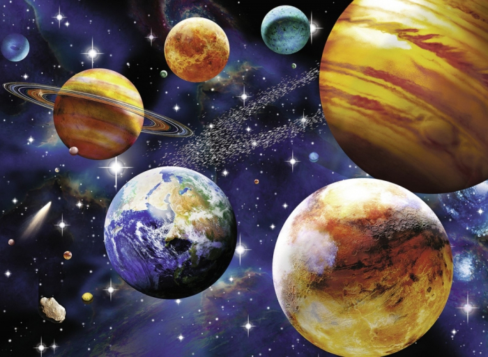 Puzzle Ravensburger Univers, 100 Piese [2]