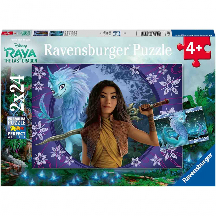 Puzzle Raya Si Ultimul Dragon, 2X24Piese [2]