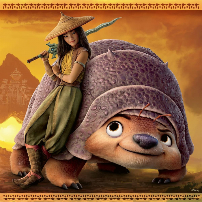 Puzzle Raya Si Ultimul Dragon, 3X49Piese [3]