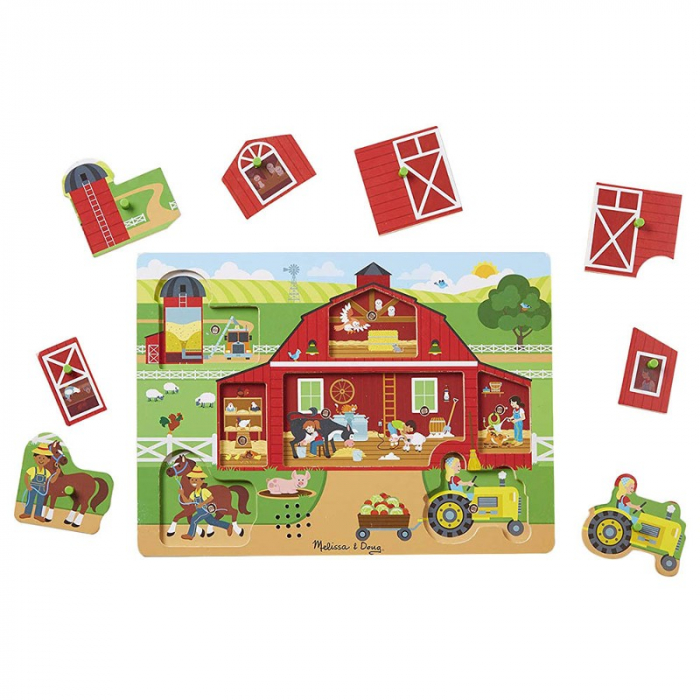 Puzzle sonor Ferma -  Melissa and Doug [2]