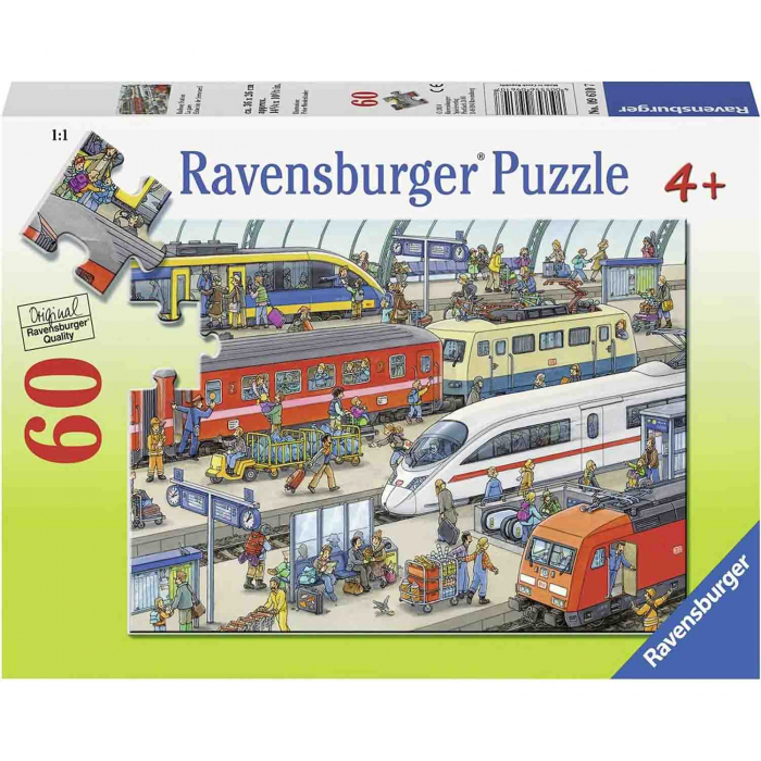 Puzzle Statie De Tren, 60 Piese [2]