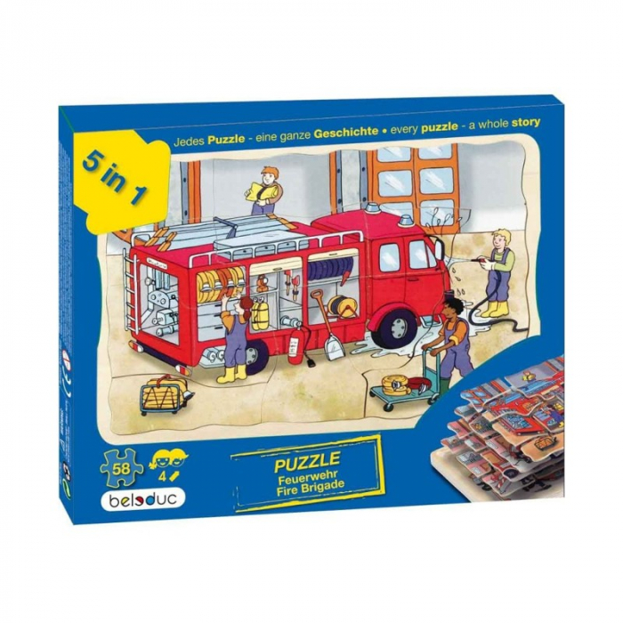Puzzle stratificat Brigada de Pompieri Beleduc [2]