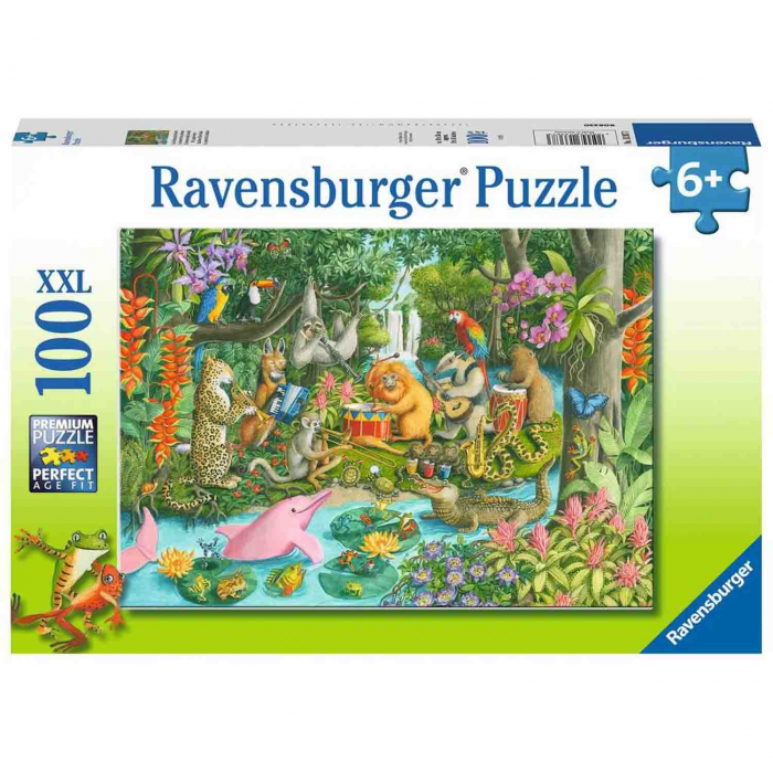Puzzle Trupa De Muzica A Animalelor, 100 Piese [2]