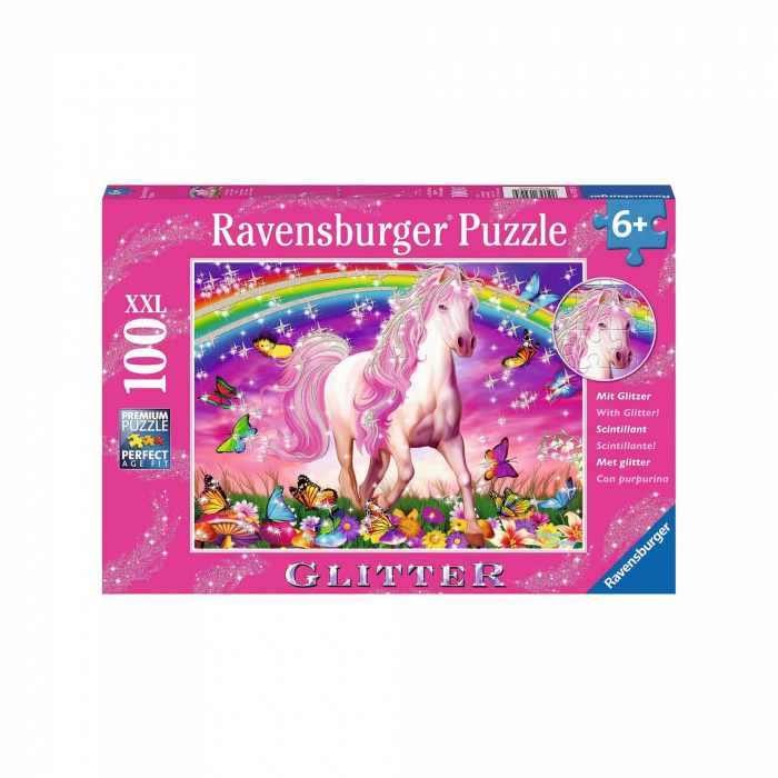 Puzzle Unicorn Si Curcubeu, 100 Piese [2]