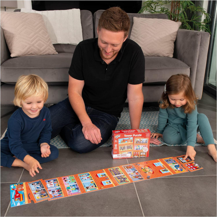 Puzzle vertical - Statia de pompieri (12 piese) [5]