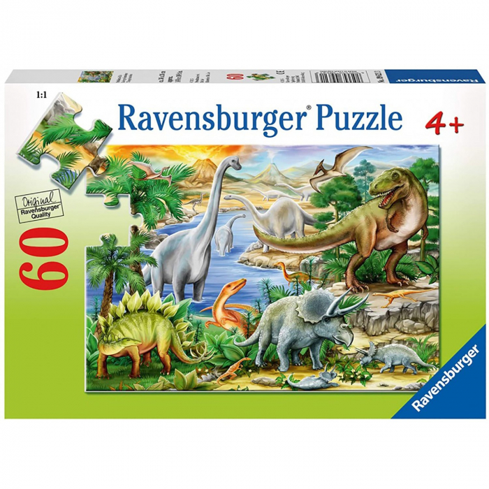 Puzzle Viata Preistorica, 60 Piese [2]