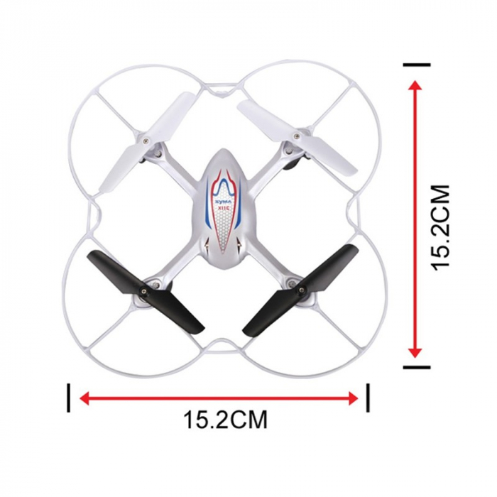 Quadcopter Syma cu Camera HD Alb [2]