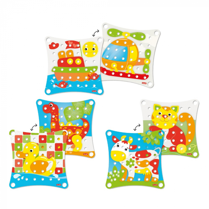 Quercetti Jumbo Peggy Evo Primul Mozaic-Resigilat [4]