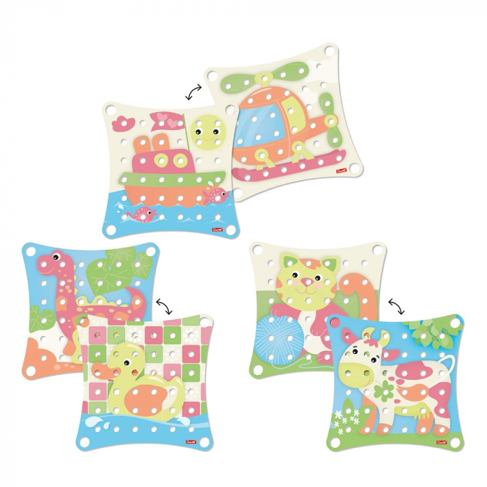 Quercetti Jumbo Peggy Evo Primul Mozaic Eco+- Resigilat [4]