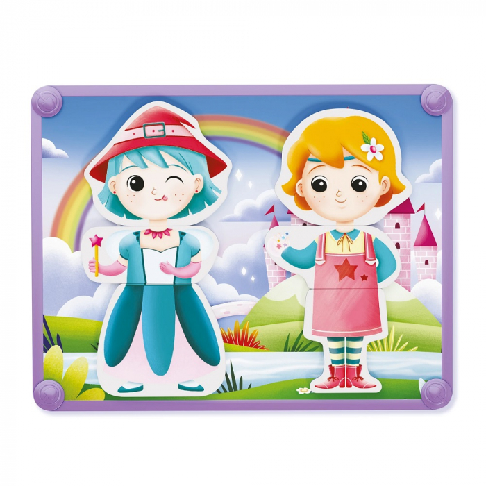 Quercetti Magnetic Dress Up Basm [3]