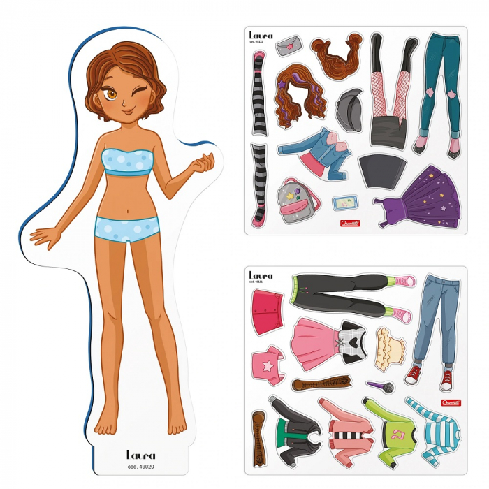 Quercetti Magnetic Fashion Laura [3]