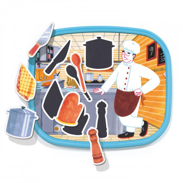 Quercetti Puzzle magnetic Montessori [2]