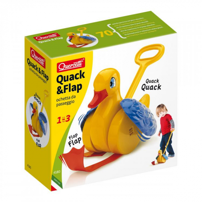 Ratusca Quercetti Quack Flap - Resigilat