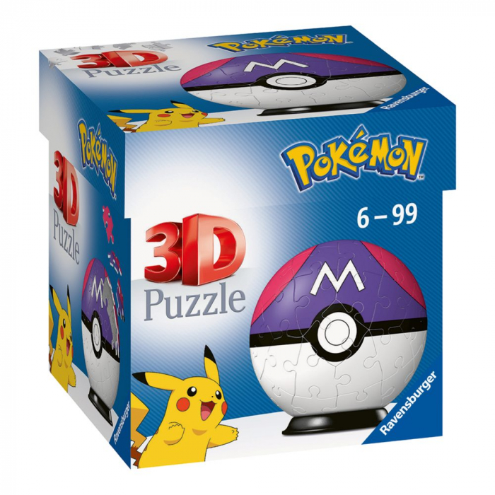 Ravensburger - Puzzle 3D bila Pokemon m1 54 piese [2]