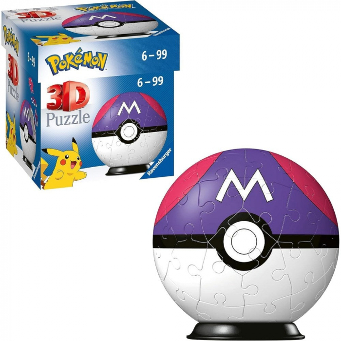 Ravensburger - Puzzle 3D bila Pokemon m1 54 piese [4]