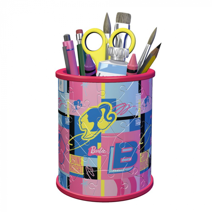 Puzzle 3D Suport Pixuri Barbie – 54 piese [2]