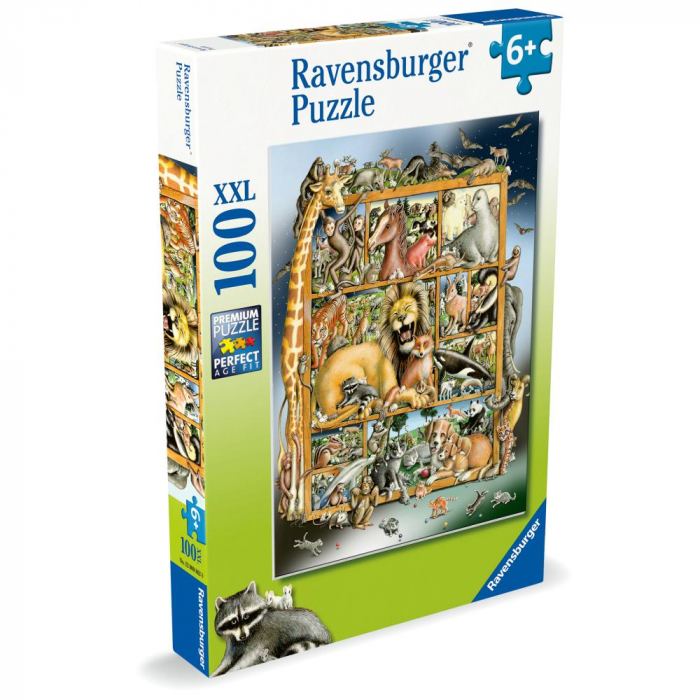 Ravensburger - Puzzle animale 100 piese [3]