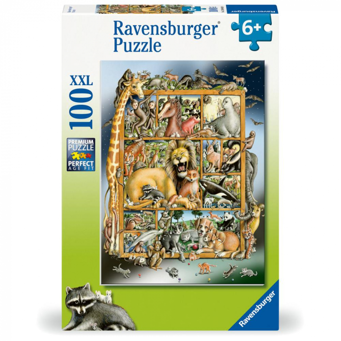 Ravensburger - Puzzle animale 100 piese [2]