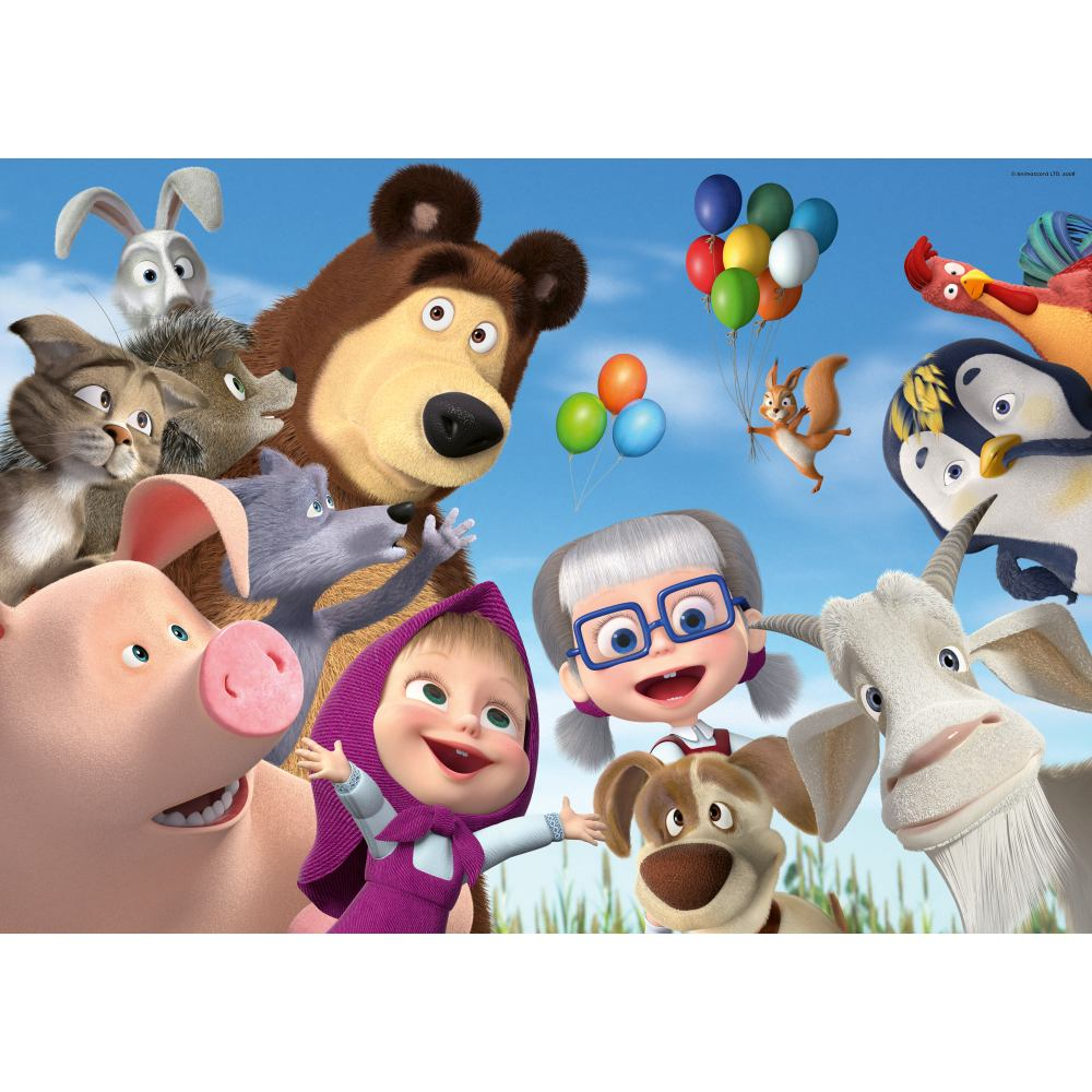 Puzzle mare de podea cu Masha si Ursul – 24 piese [2]