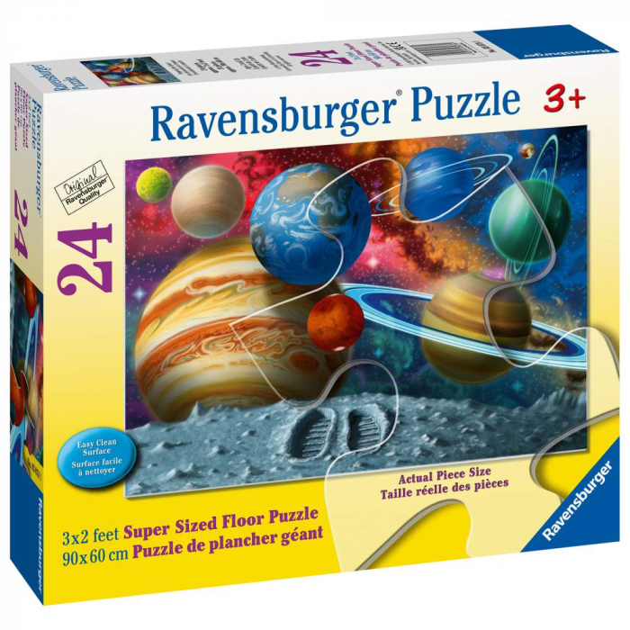 Ravensburger - Puzzle mare de podea sa pasim in spatiu 24 piese [3]