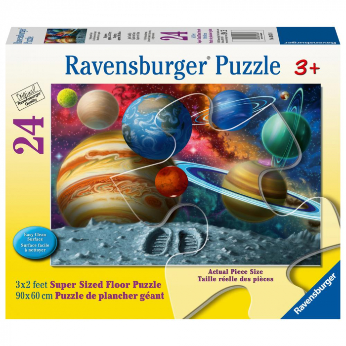 Ravensburger - Puzzle mare de podea sa pasim in spatiu 24 piese [2]
