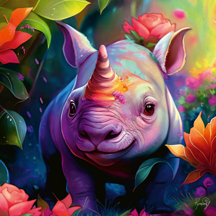 Ravensburger - Puzzle puiuti de animale 3x49 piese [2]