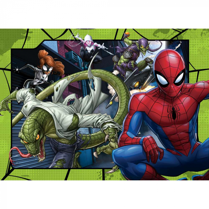 Ravensburger - Puzzle Spiderman 4x100 piese [4]