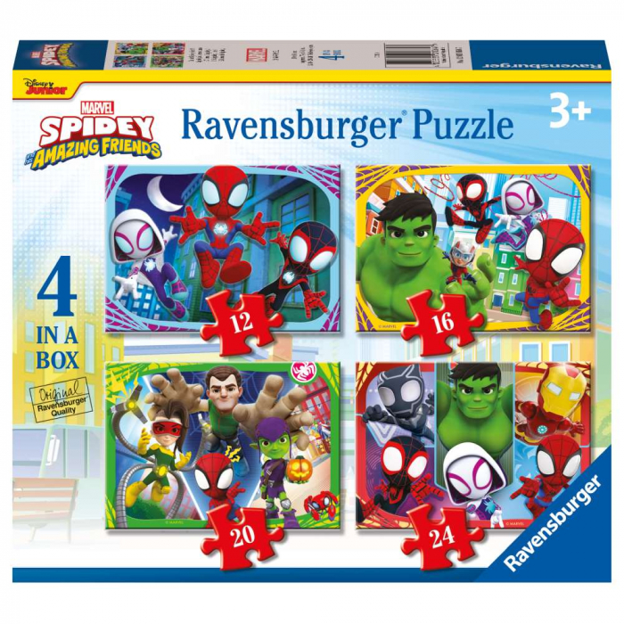 Ravensburger - Puzzle Spidey 12 16 20 24 piese [5]