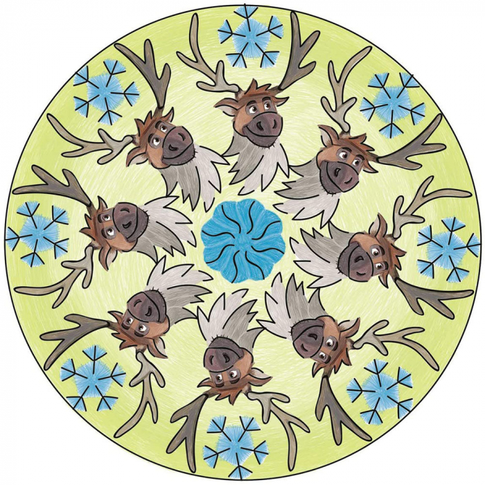 Ravensburger - Set De Creatie Midi Mandala Frozen II [5]