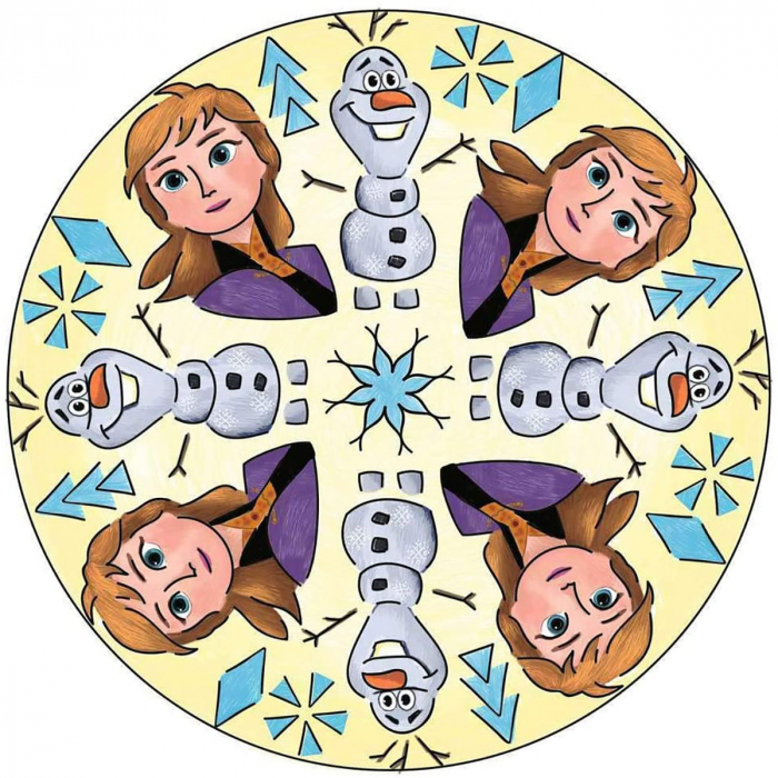 Ravensburger - Set De Creatie Midi Mandala Frozen II [3]