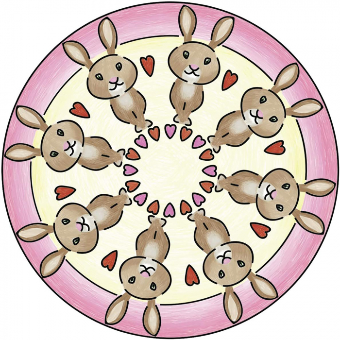 Ravensburger - Set De Creatie Mini Mandala Cu Animale [4]