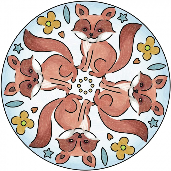 Ravensburger - Set De Creatie Mini Mandala Cu Animale [3]