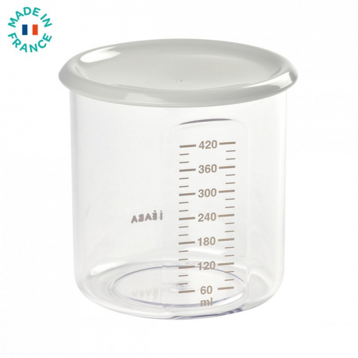 Recipient ermetic din Tritan Beaba 420 ml Grey [2]