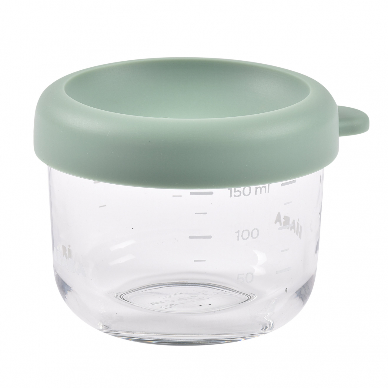 Recipient ermetic sticla Beaba 150 ml Sage Green [5]