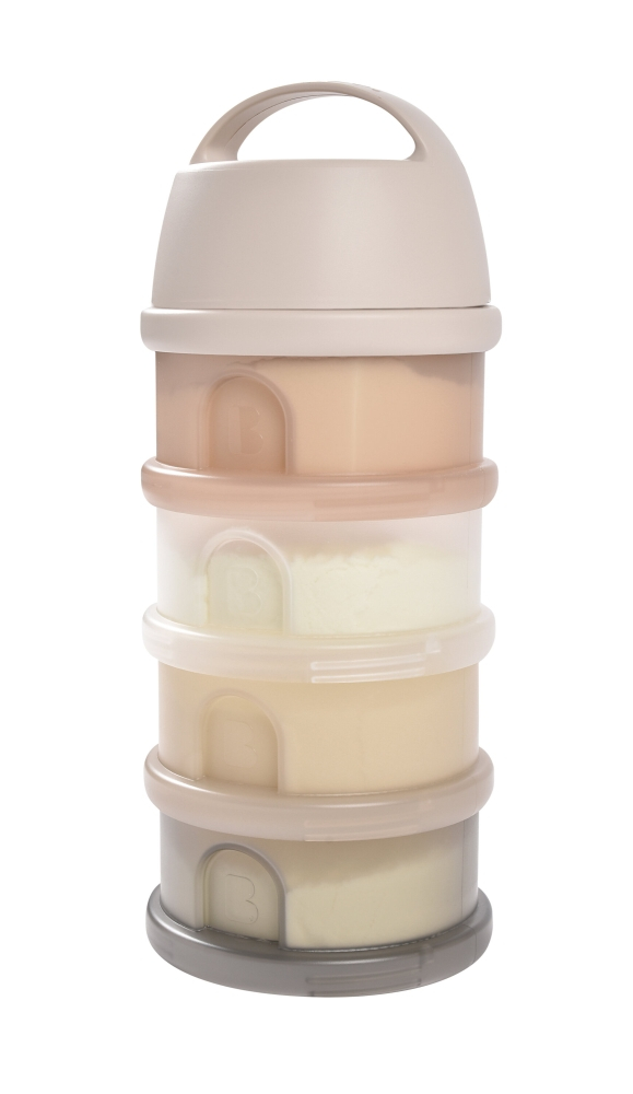 Recipient lapte praf 4 compartimente Beaba transparente Clay [4]