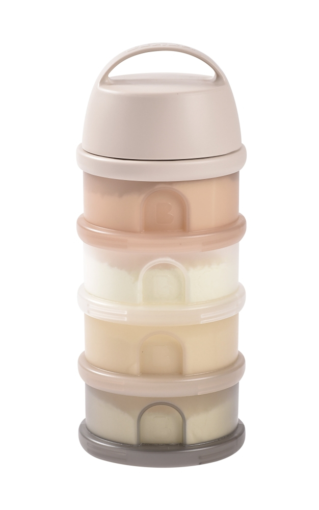 Recipient lapte praf 4 compartimente Beaba transparente Clay [8]