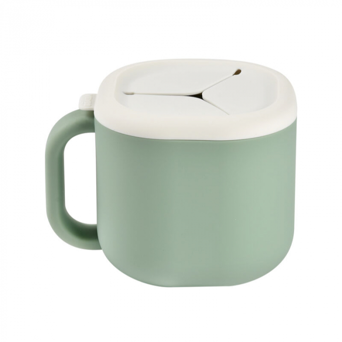 Recipient silicon pentru gustari Beaba Sage Green [2]