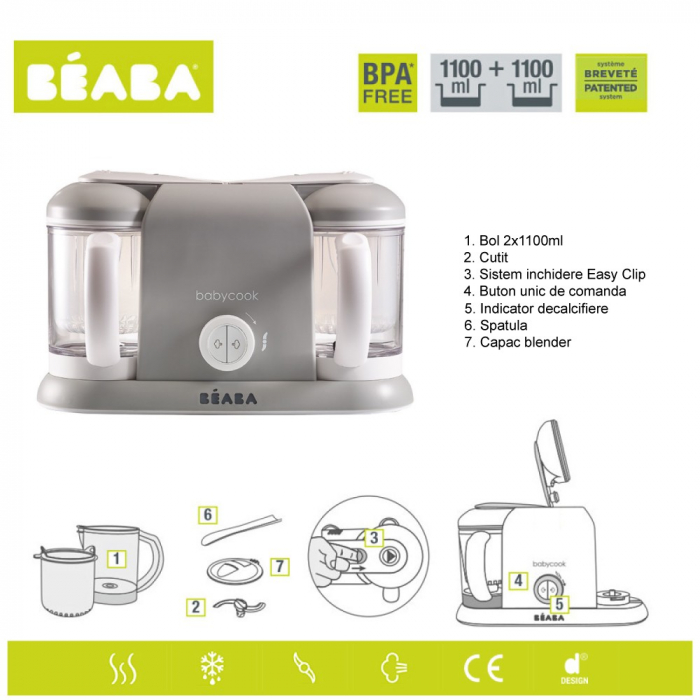 Robot Beaba Babycook Duo Grey [4]