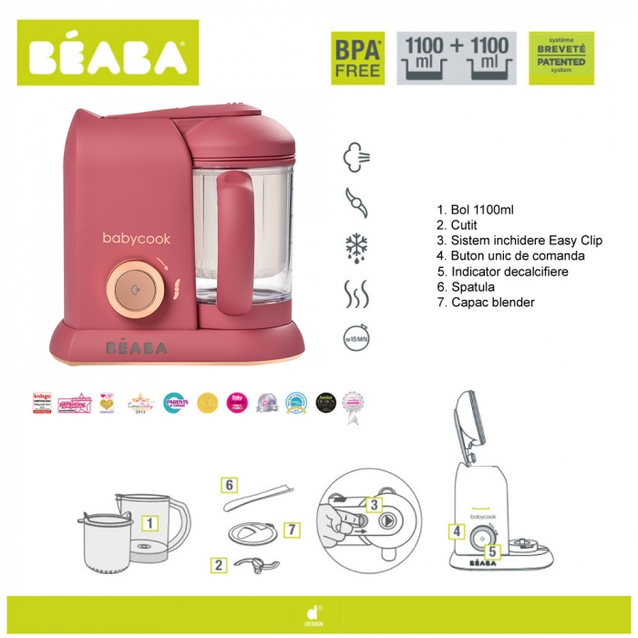 Robot Beaba Babycook Solo Solo Litchee [10]