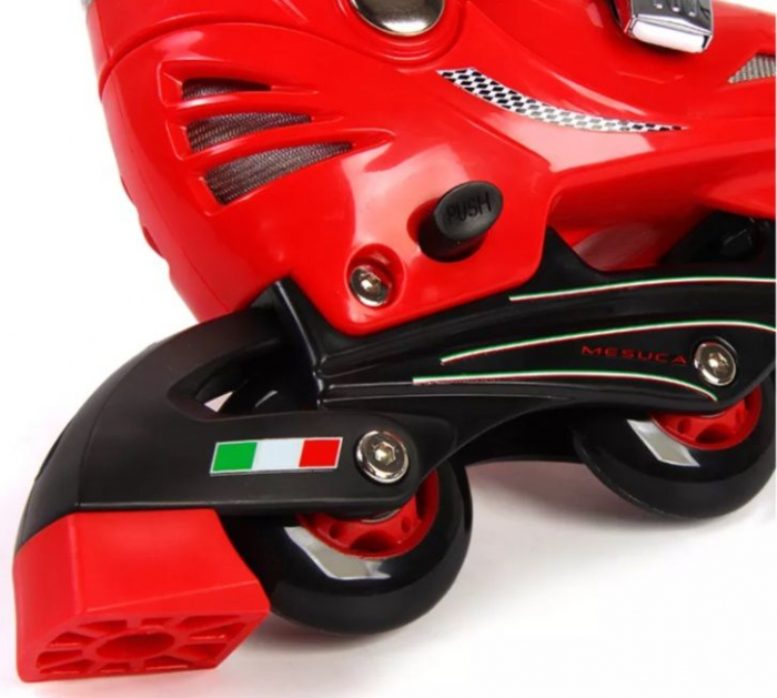 Role Ferarri masura 29 - 32 rosii cu set protectie [9]