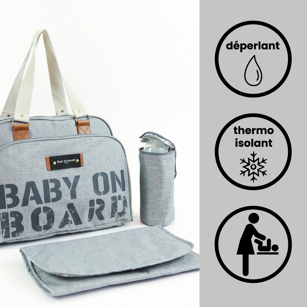 Geanta infasat bebelusi Baby On Board Urban Street [3]