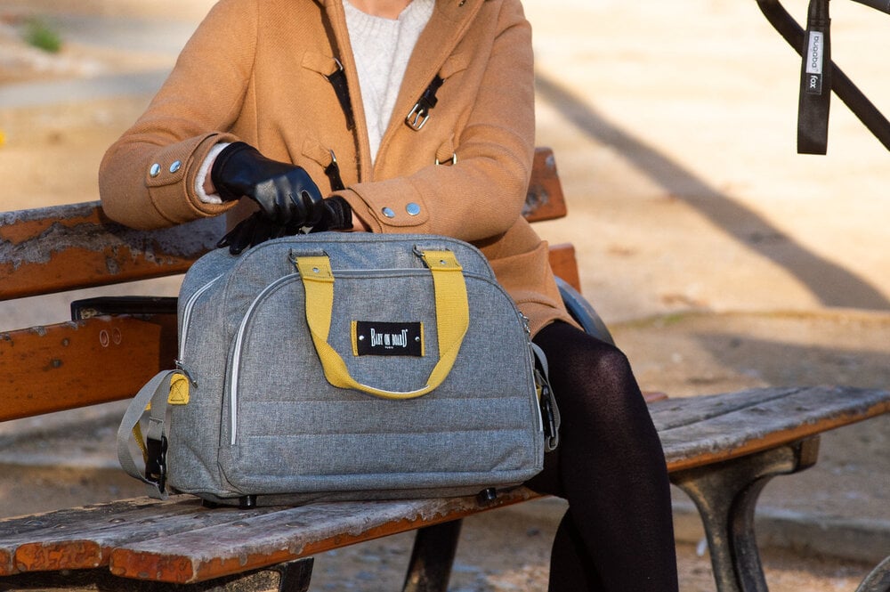 Geanta infasat bebelusi Baby On Board Urban Yellowstone [8]