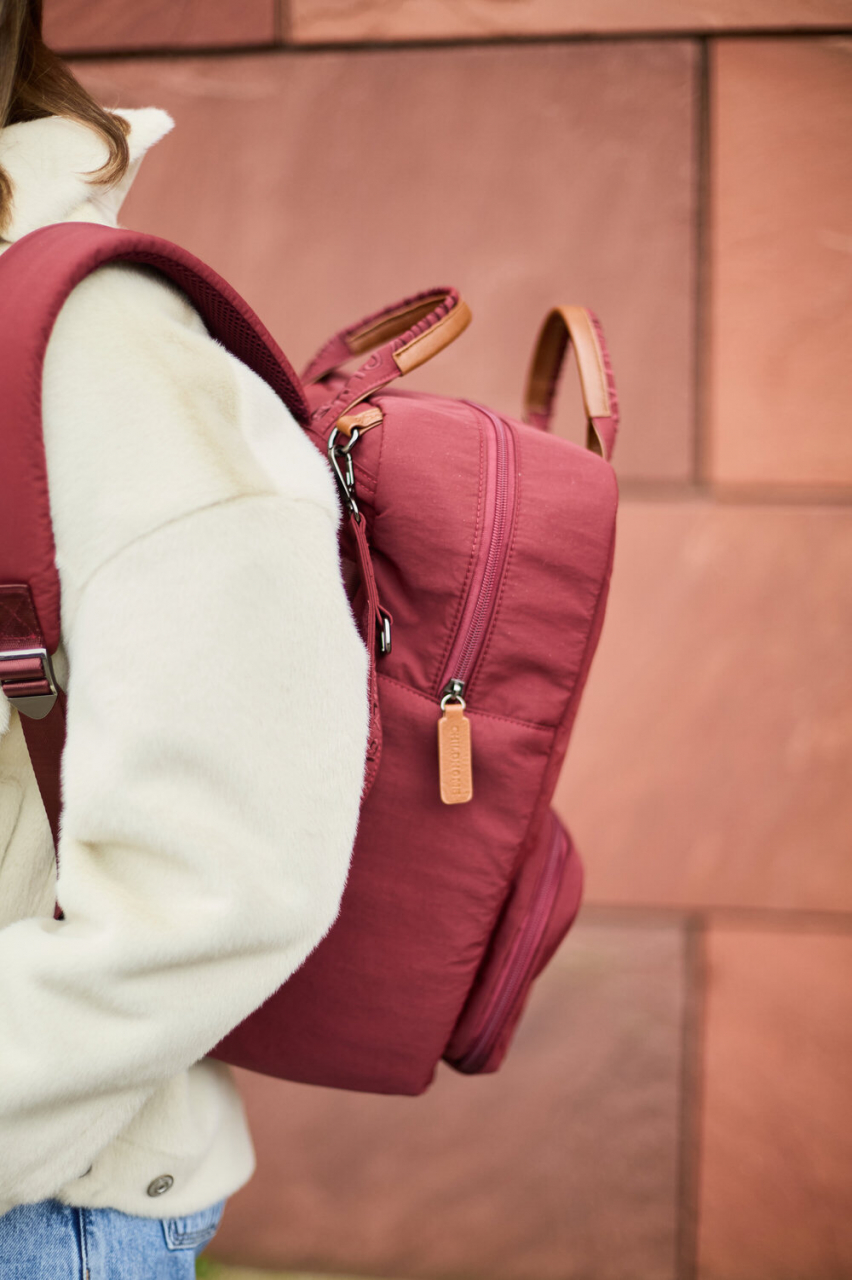 Rucsac Childhome Family Club Signature Urban Dark Burgundy [8]