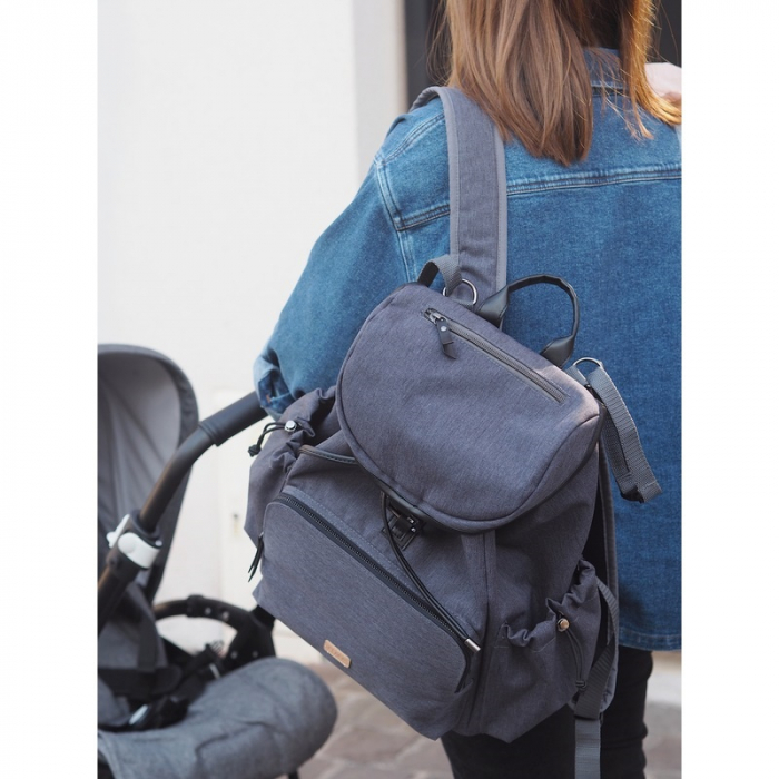 Rucsac de infasat Beaba Vancouver Dark Grey [5]