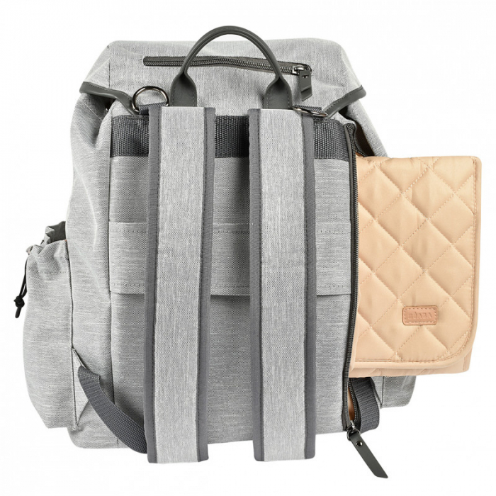 Rucsac de infasat Beaba Vancouver Heather Grey - Resigilat [5]