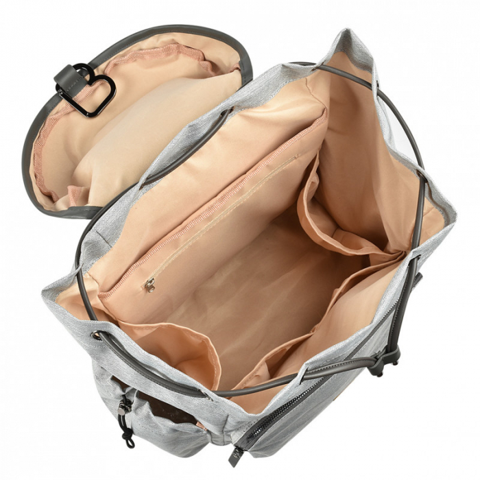 Rucsac de infasat Beaba Vancouver Heather Grey - Resigilat [4]